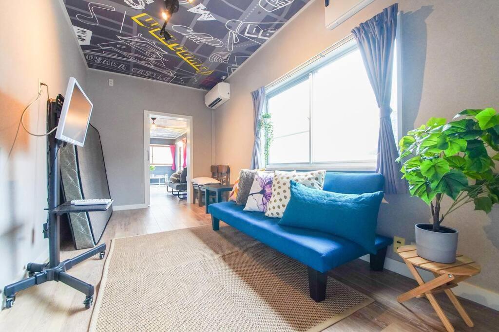 Sanacion Namba: Spacious 5LDK with BBQ-Ready Balcony Osaka Exterior photo
